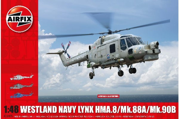 AIRFIX Westland Navy Lynx Mk.88A/HMA.8/Mk.90B i gruppen SPORT, FRITID & HOBBY / Hobby / Plastmodeller / Flyg/Helikoptrar hos TP E-commerce Nordic AB (C29564)