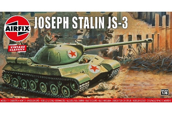 AIRFIX Joseph Stalin JS3 Russian Tank i gruppen SPORT, FRITID & HOBBY / Hobby / Plastmodeller / Militärfordon (Land) hos TP E-commerce Nordic AB (C29577)