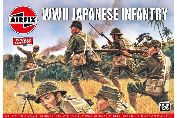 AIRFIX Japanese Infantry i gruppen SPORT, FRITID & HOBBY / Hobby / Plastmodeller / Figurer hos TP E-commerce Nordic AB (C29582)