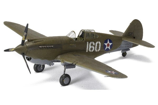 AIRFIX Curtiss P-40B Warhawk i gruppen SPORT, FRITID & HOBBY / Hobby / Plastmodeller / Flyg/Helikoptrar hos TP E-commerce Nordic AB (C29587)