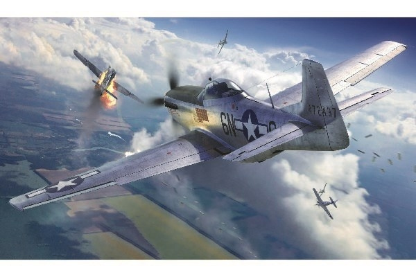 AIRFIX North American P-51D Mustang i gruppen SPORT, FRITID & HOBBY / Hobby / Plastmodeller / Flyg/Helikoptrar hos TP E-commerce Nordic AB (C29618)