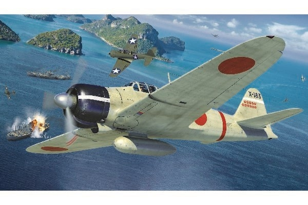 AIRFIX Mitsubishi A6M2b Zero i gruppen SPORT, FRITID & HOBBY / Hobby / Plastmodeller / Flyg/Helikoptrar hos TP E-commerce Nordic AB (C29619)