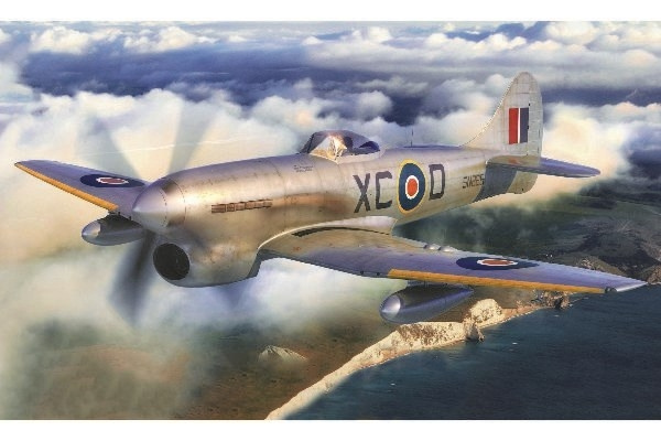 AIRFIX Hawker Tempest Mk.V Post War i gruppen SPORT, FRITID & HOBBY / Hobby / Plastmodeller / Flyg/Helikoptrar hos TP E-commerce Nordic AB (C29620)