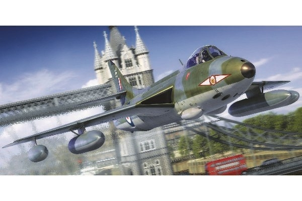 AIRFIX Hawker Hunter FGA.9/FR.10/GA.11 i gruppen SPORT, FRITID & HOBBY / Hobby / Plastmodeller / Flyg/Helikoptrar hos TP E-commerce Nordic AB (C29629)