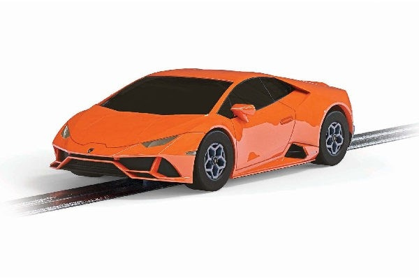 SCALEXTRIC Micro, Lamborghini Huracan Evo Car, orange 1:64 | LEKSAKER, BARN- & BABYPRODUKTER - Radiostyrt - Bilbanor - Bilar | GameStuff