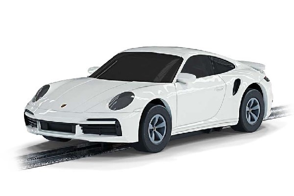 SCALEXTRIC Micro Porsche 911 Turbo Car, white 1:64 | LEKSAKER, BARN- & BABYPRODUKTER - Radiostyrt - Bilbanor - Bilar | GameStuff