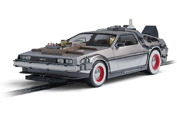 SCALEXTRIC Back to the Future 3 Time Machine i gruppen LEKSAKER, BARN- & BABYPRODUKTER / Radiostyrt / Bilbanor / Bilar hos TP E-commerce Nordic AB (C29652)