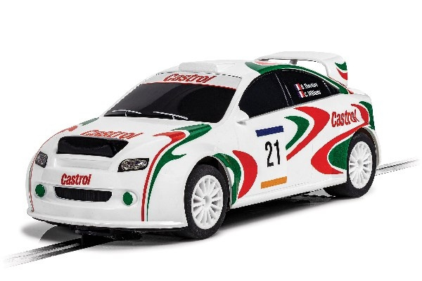 SCALEXTRIC Castrol Rally Car in card box i gruppen LEKSAKER, BARN- & BABYPRODUKTER / Radiostyrt / Bilbanor / Bilar hos TP E-commerce Nordic AB (C29687)