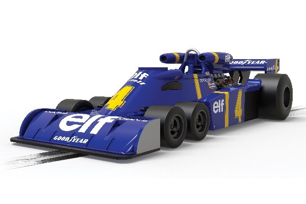 SCALEXTRIC Tyrrell P34, 1976 Spanish GP 1:32 i gruppen LEKSAKER, BARN- & BABYPRODUKTER / Radiostyrt / Bilbanor / Bilar hos TP E-commerce Nordic AB (C29730)