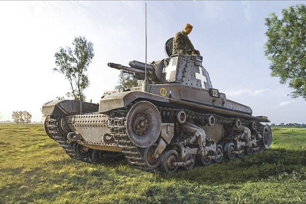 ITALERI 1:72 Panzerkampfwagen 35 (t) i gruppen SPORT, FRITID & HOBBY / Hobby / Plastmodeller / Militärfordon (Land) hos TP E-commerce Nordic AB (C29751)