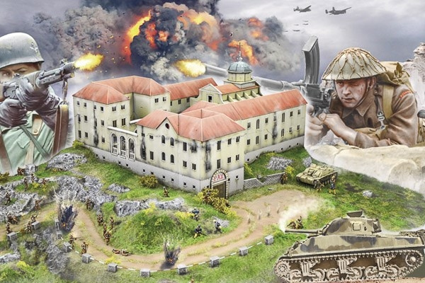 ITALERI 1:72 Montecassino 1944: \'\'Gustav\'\' Line Battle i gruppen SPORT, FRITID & HOBBY / Hobby / Plastmodeller / Diverse hos TP E-commerce Nordic AB (C29768)