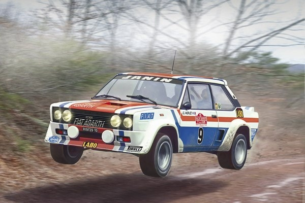 ITALERI 1:24 Fiat 131 Abarth 1977 San Remo Rally Winner i gruppen SPORT, FRITID & HOBBY / Hobby / Plastmodeller / Bilar hos TP E-commerce Nordic AB (C29769)