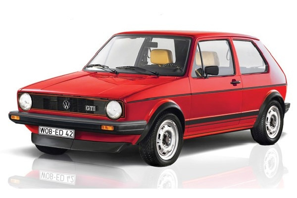 ITALERI 1:24 VW Golf GTI First Series (1976) i gruppen SPORT, FRITID & HOBBY / Hobby / Plastmodeller / Bilar hos TP E-commerce Nordic AB (C29775)