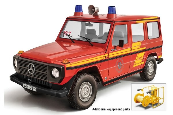 ITALERI 1:24 Mercedes Benz G230 Feuerwehr i gruppen SPORT, FRITID & HOBBY / Hobby / Plastmodeller / Bilar hos TP E-commerce Nordic AB (C29780)
