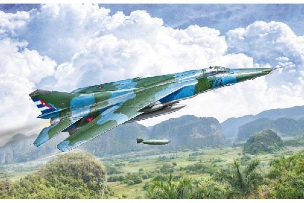 ITALERI 1:48 MiG-23BN - MiG-27 D \'Flogger\' i gruppen SPORT, FRITID & HOBBY / Hobby / Plastmodeller / Flyg/Helikoptrar hos TP E-commerce Nordic AB (C29786)