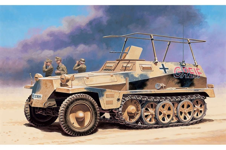 ITALERI 1:72 Sd.Kfz. 250/3 i gruppen SPORT, FRITID & HOBBY / Hobby / Plastmodeller / Militärfordon (Land) hos TP E-commerce Nordic AB (C29836)