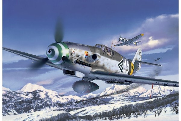 Revell Messerschmitt Bf109G-6 (easy-click) 1:32 i gruppen SPORT, FRITID & HOBBY / Hobby / Plastmodeller / Flyg/Helikoptrar hos TP E-commerce Nordic AB (C29902)