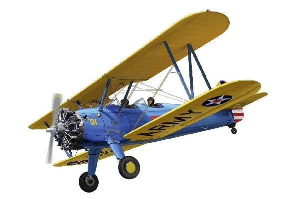 Revell Stearman PT-17 Kaydet i gruppen SPORT, FRITID & HOBBY / Hobby / Plastmodeller / Flyg/Helikoptrar hos TP E-commerce Nordic AB (C29919)