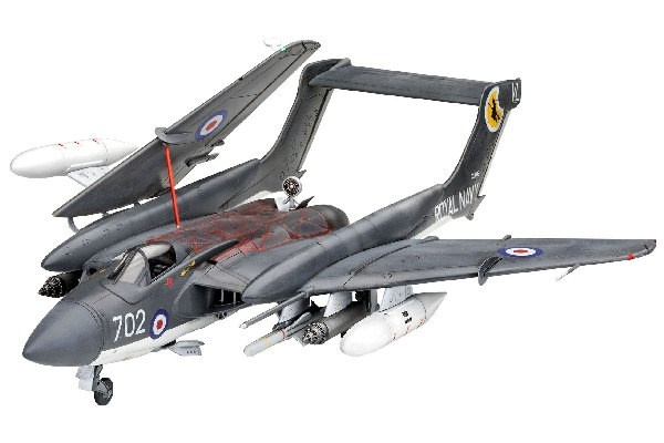 Revell De Havilland Sea Vixen FAW 2 70th Anniversary 1:72 i gruppen SPORT, FRITID & HOBBY / Hobby / Plastmodeller / Flyg/Helikoptrar hos TP E-commerce Nordic AB (C29928)