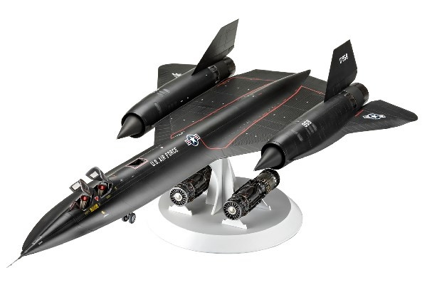 Revell Lockheed SR-71 Blackbird 1:48 i gruppen SPORT, FRITID & HOBBY / Hobby / Plastmodeller / Flyg/Helikoptrar hos TP E-commerce Nordic AB (C29929)