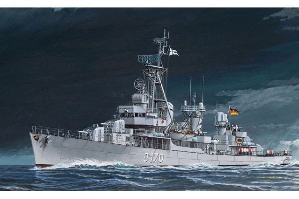 Revell German Destroyer Class 119 (Z1/Z5) i gruppen SPORT, FRITID & HOBBY / Hobby / Plastmodeller / Skepp hos TP E-commerce Nordic AB (C29935)