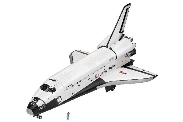 Revell Gift Set Space Shuttle 40th Anniversary 1:72 i gruppen SPORT, FRITID & HOBBY / Hobby / Plastmodeller / Rymd/Sci-Fi hos TP E-commerce Nordic AB (C29949)