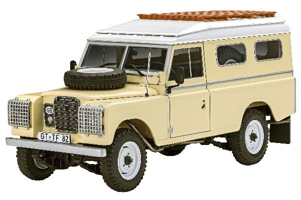 Revell Land Rover Series III LWB (commercial) 1:24 i gruppen SPORT, FRITID & HOBBY / Hobby / Plastmodeller / Bilar hos TP E-commerce Nordic AB (C29958)