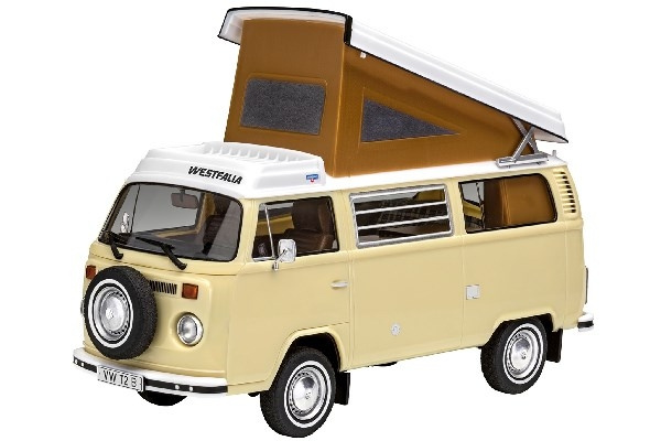 Revell 1:24 VW T2 Camper (easy click) model kit i gruppen SPORT, FRITID & HOBBY / Hobby / Plastmodeller / Bilar hos TP E-commerce Nordic AB (C29963)