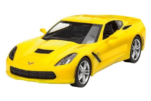 Revell 2014 Corvette Stingrey (easy-click) i gruppen SPORT, FRITID & HOBBY / Hobby / Plastmodeller / Bilar hos TP E-commerce Nordic AB (C29982)