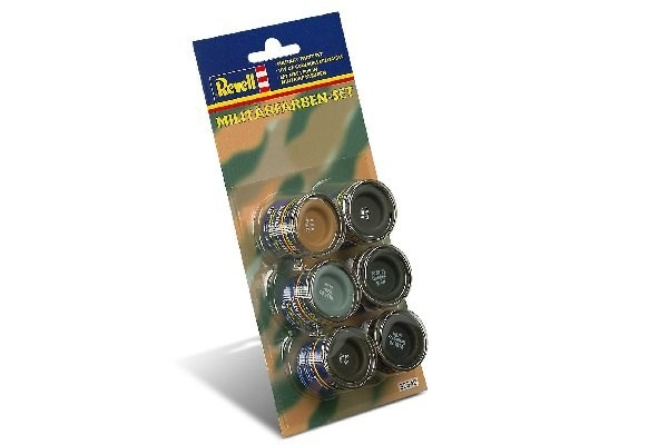 Revell Enamel Military colour set 6x14ml i gruppen SPORT, FRITID & HOBBY / Hobby / Hobbyfärger / Revell / Färgset hos TP E-commerce Nordic AB (C30046)