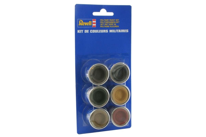 Revell Enamel Military colour set II 6x14ml i gruppen SPORT, FRITID & HOBBY / Hobby / Hobbyfärger / Revell / Färgset hos TP E-commerce Nordic AB (C30047)