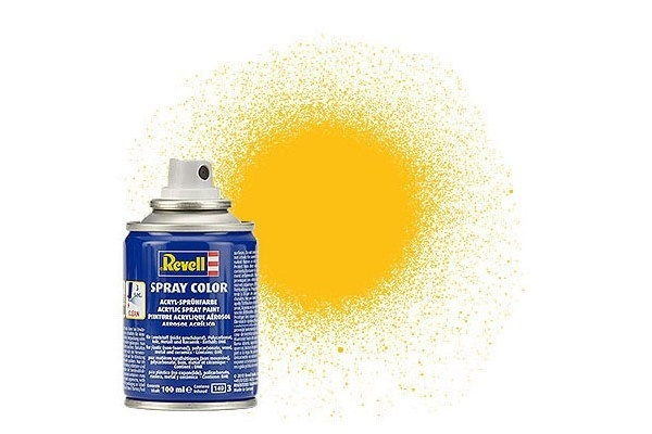 Revell Spray yellow mat 100 ml. i gruppen SPORT, FRITID & HOBBY / Hobby / Hobbyfärger / Revell / Sprayfärg hos TP E-commerce Nordic AB (C30058)