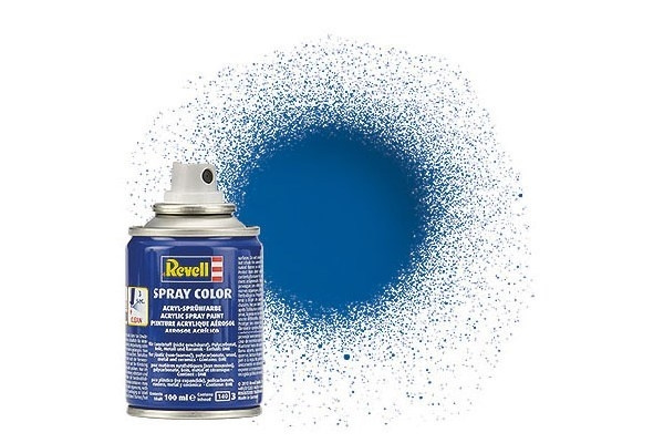 Revell Spray blue gloss 100 ml. i gruppen SPORT, FRITID & HOBBY / Hobby / Hobbyfärger / Revell / Sprayfärg hos TP E-commerce Nordic AB (C30064)