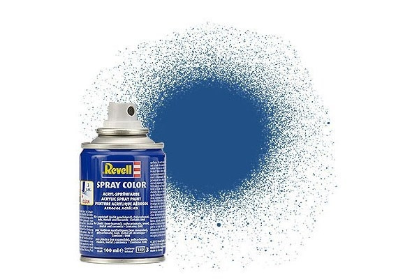 Revell Spray blue, mat 100 ml. i gruppen SPORT, FRITID & HOBBY / Hobby / Hobbyfärger / Revell / Sprayfärg hos TP E-commerce Nordic AB (C30065)