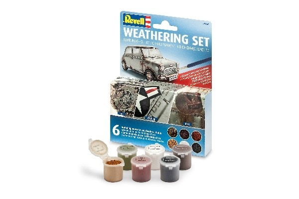 Revell Weathering Set (6 Pigments) i gruppen SPORT, FRITID & HOBBY / Hobby / Hobbyfärger / Revell / Färgset hos TP E-commerce Nordic AB (C30092)