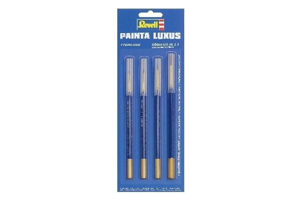 Revell Painta Luxus premium brush set, 4pcs ass. i gruppen SPORT, FRITID & HOBBY / Hobby / Hobbyfärger / Revell / Penslar & Tillbehör hos TP E-commerce Nordic AB (C30119)