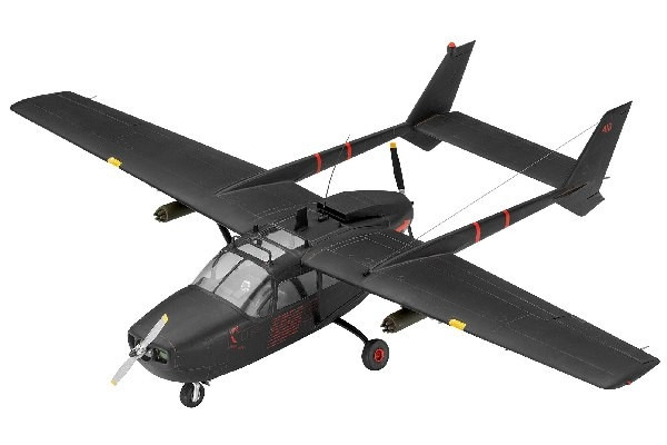 Revell Model Set O-2A Skymaster i gruppen SPORT, FRITID & HOBBY / Hobby / Plastmodeller / Flyg/Helikoptrar hos TP E-commerce Nordic AB (C30149)