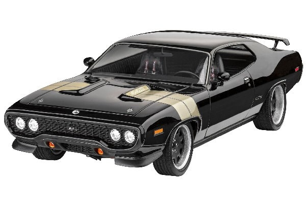 Revell Model Set Fast & Furious Dominic\'s 1971 Plymouth i gruppen SPORT, FRITID & HOBBY / Hobby / Plastmodeller / Bilar hos TP E-commerce Nordic AB (C30177)