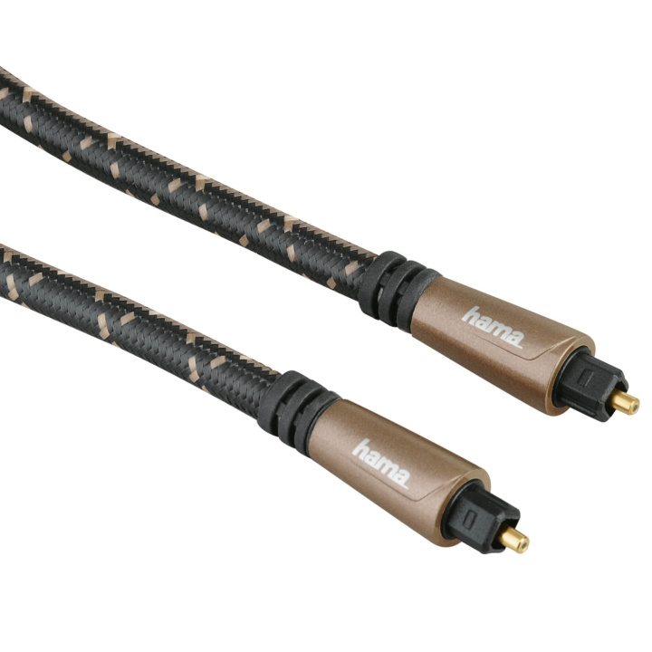 Hama Kabel Audio Optisk Pro Svart 1.5m i gruppen HEMELEKTRONIK / Kablar & Adaptrar / Ljud Digital hos TP E-commerce Nordic AB (C30208)