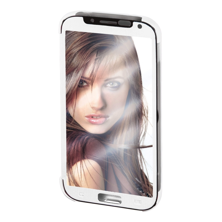 Hama Mobilfodral Spegel Vit - Samsung S5 i gruppen SMARTPHONE & SURFPLATTOR / Mobilskydd / Samsung hos TP E-commerce Nordic AB (C30210)