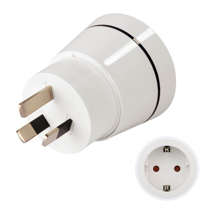 Hama Reseadapter Typ I EU-Kina i gruppen HEM, HUSHÅLL & TRÄDGÅRD / El & Belysning / Reseadaptrar hos TP E-commerce Nordic AB (C30229)
