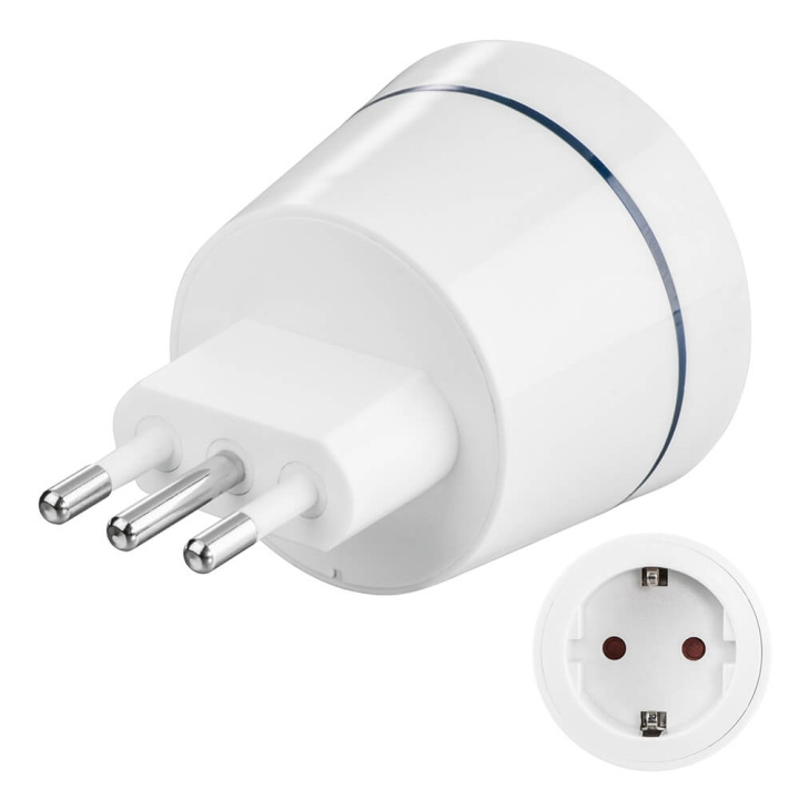 Hama Reseadapter Typ L EU-Italien i gruppen HEM, HUSHÅLL & TRÄDGÅRD / El & Belysning / Reseadaptrar hos TP E-commerce Nordic AB (C30230)