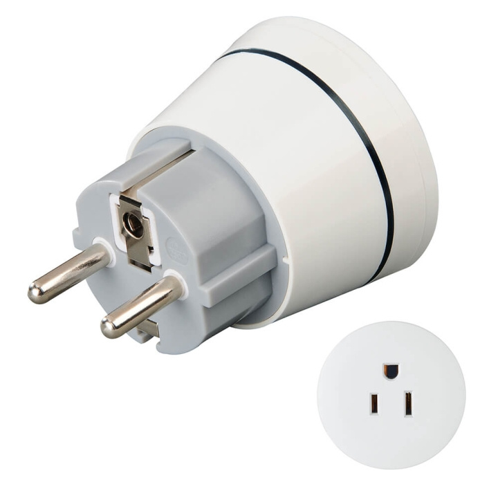 Hama Reseadapter Typ A/B US-EU i gruppen HEM, HUSHÅLL & TRÄDGÅRD / El & Belysning / Reseadaptrar hos TP E-commerce Nordic AB (C30231)
