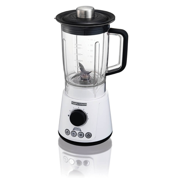 Morphy Richards Blender Vit i gruppen HEM, HUSHÅLL & TRÄDGÅRD / Hushållsmaskiner / Matberedare & Köksassistenter / Mixer & Blender hos TP E-commerce Nordic AB (C30248)