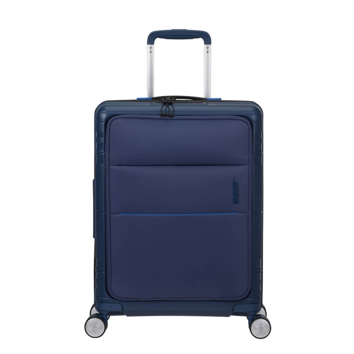 American Tourister Kabinväska Hello Cabin Spinner 55 Navy i gruppen SPORT, FRITID & HOBBY / Resetillbehör / Resväskor hos TP E-commerce Nordic AB (C30253)