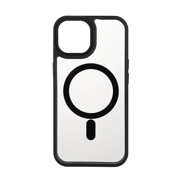 Onsala Back Bumper Clear Case MagSerie iPhone 15 Clear Case Black Bumper i gruppen SMARTPHONE & SURFPLATTOR / Mobilskydd / Apple / iPhone 15 hos TP E-commerce Nordic AB (C30283)