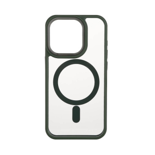 Onsala Mobilskal Bumper MagSeries Green & Clear - iPhone 15 Pro