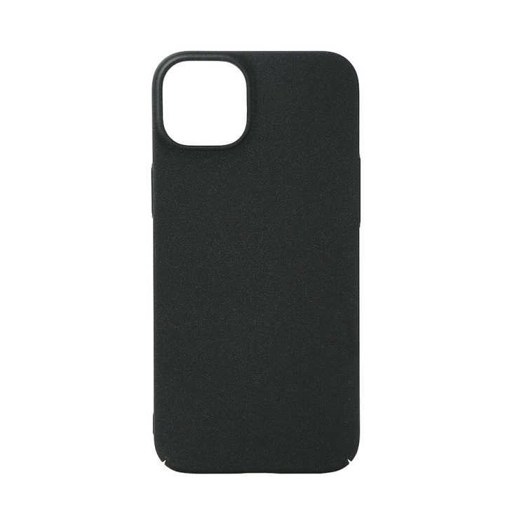 Onsala Backcover Thin Sand Burst iPhone 15 Plus Black i gruppen SMARTPHONE & SURFPLATTOR / Mobilskydd / Apple / iPhone 15 hos TP E-commerce Nordic AB (C30292)