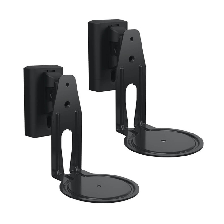 SANUS Wall Mount for Sonos ERA100 Pair Black i gruppen HEMELEKTRONIK / Ljud & Bild / Högtalare & Tillbehör / Högtalarfästen hos TP E-commerce Nordic AB (C30324)