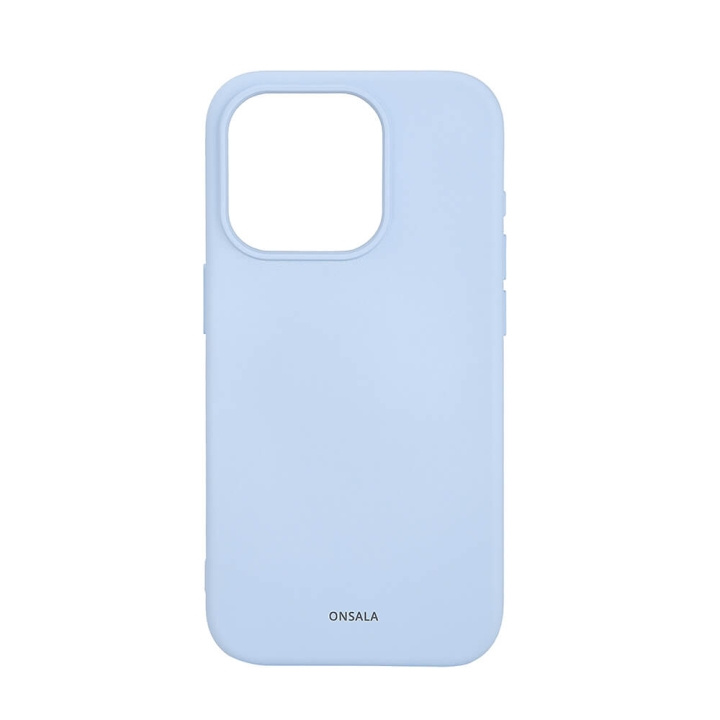 Onsala Mobilskal Silikon MagSeries Light Blue - iPhone 15 Pro i gruppen SMARTPHONE & SURFPLATTOR / Mobilskydd / Apple / iPhone 15 hos TP E-commerce Nordic AB (C30370)